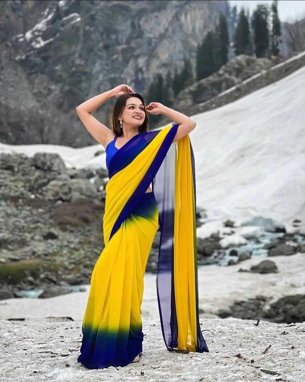 Georgette Party Wear Saree