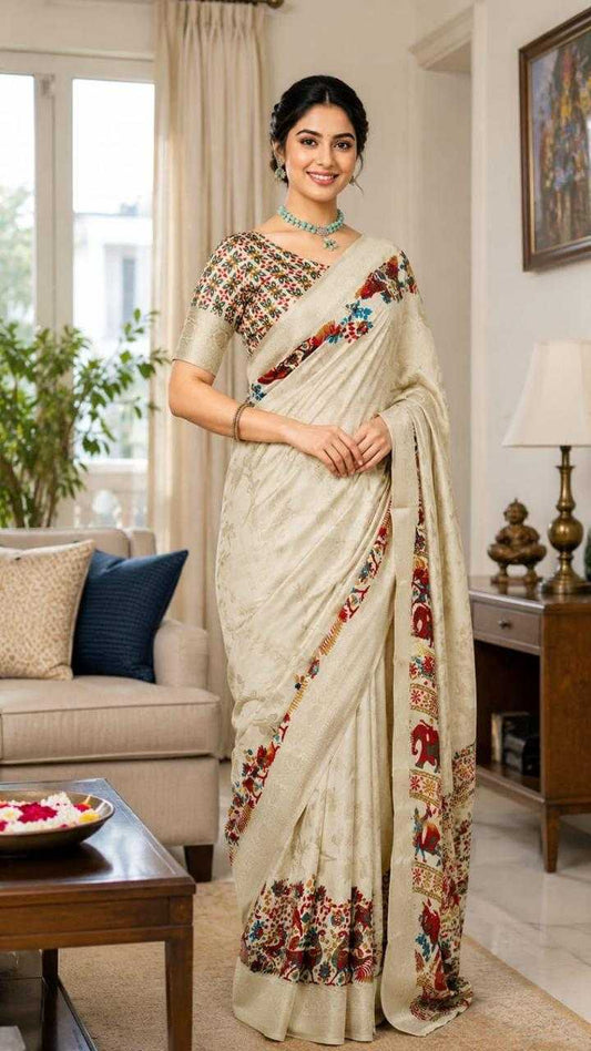 Dola Silk Fancy Saree