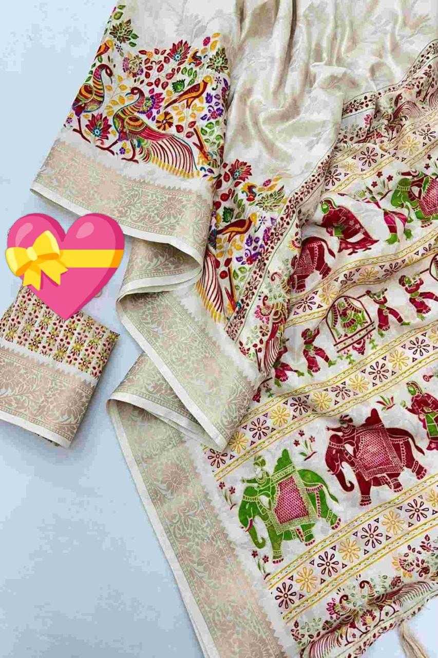 Dola Silk Fancy Saree