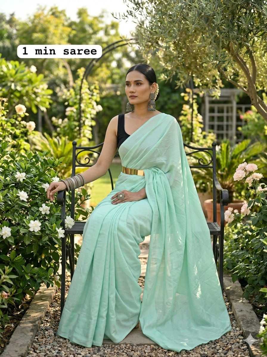 Chiffon Ready To Wear Saree