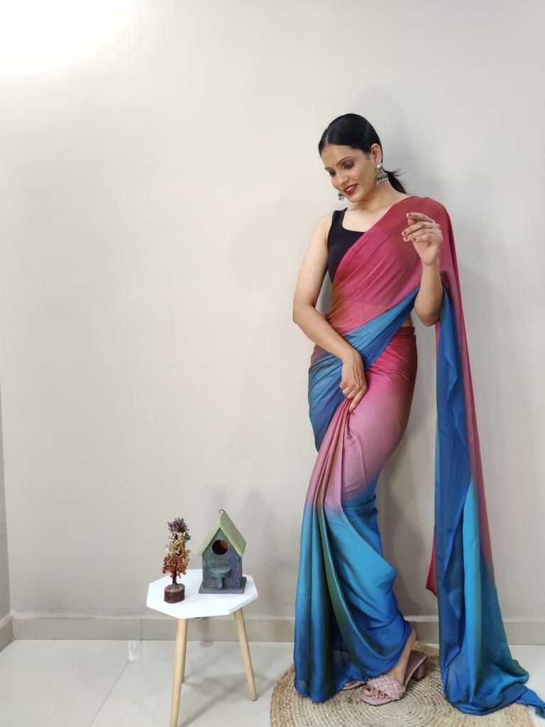 Nylon Designer Saree