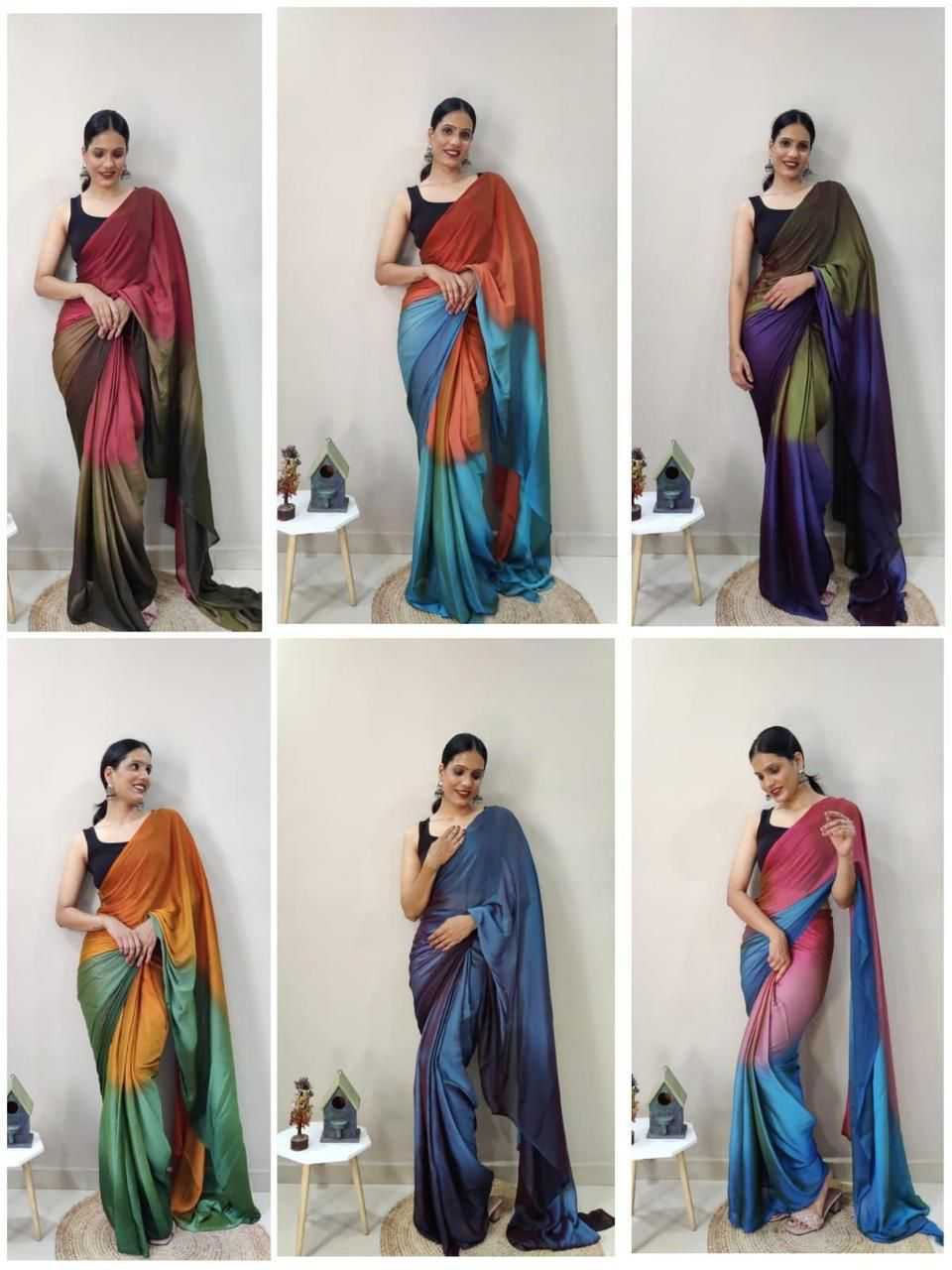 Nylon Designer Saree