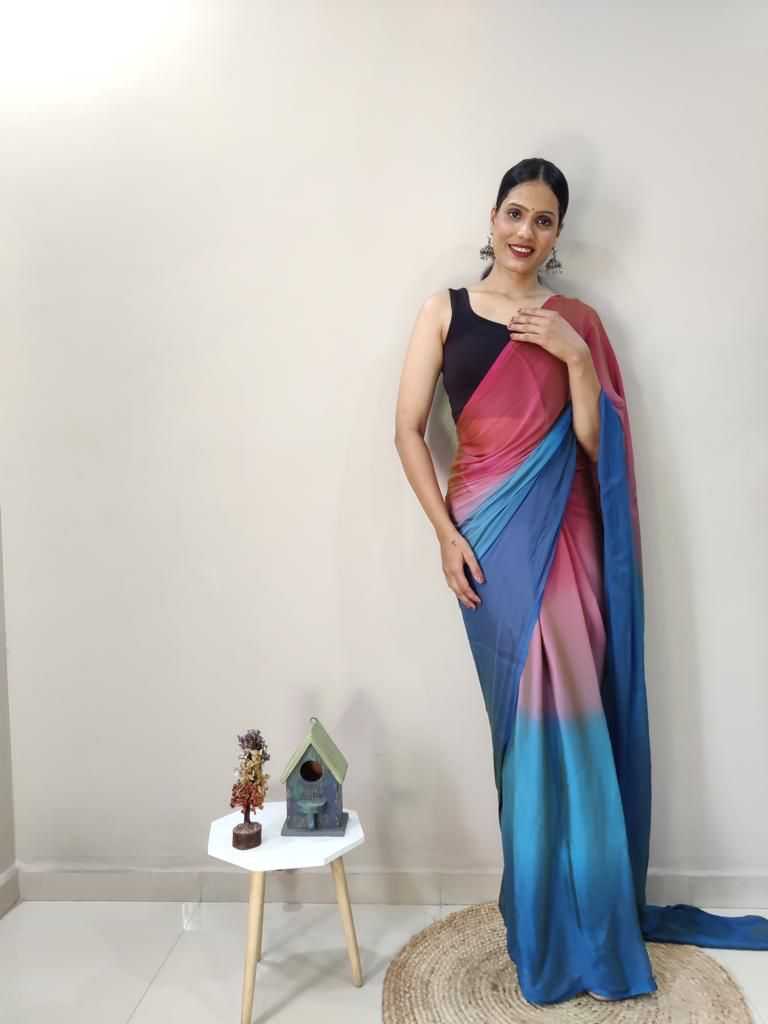 Nylon Designer Saree