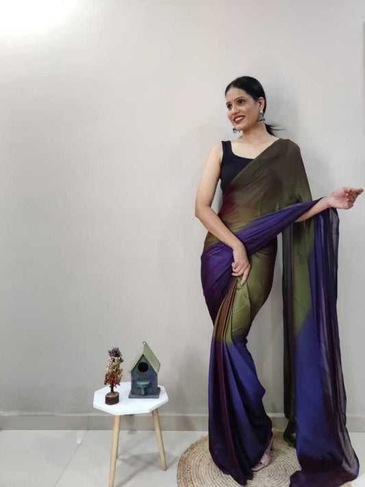 Nylon Designer Saree
