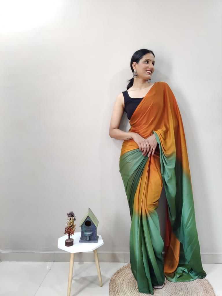 Nylon Designer Saree