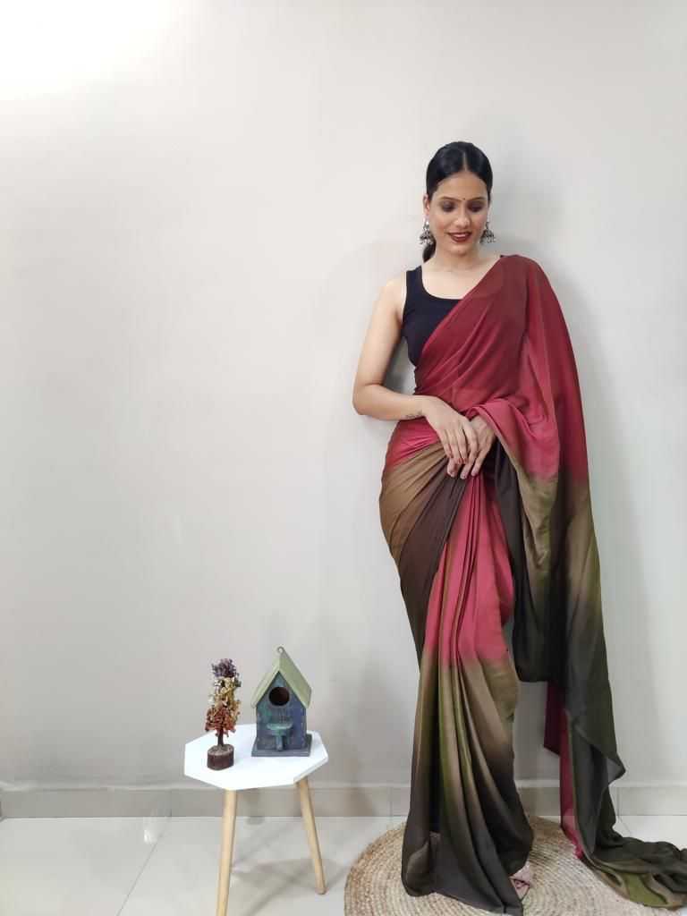 Nylon Designer Saree