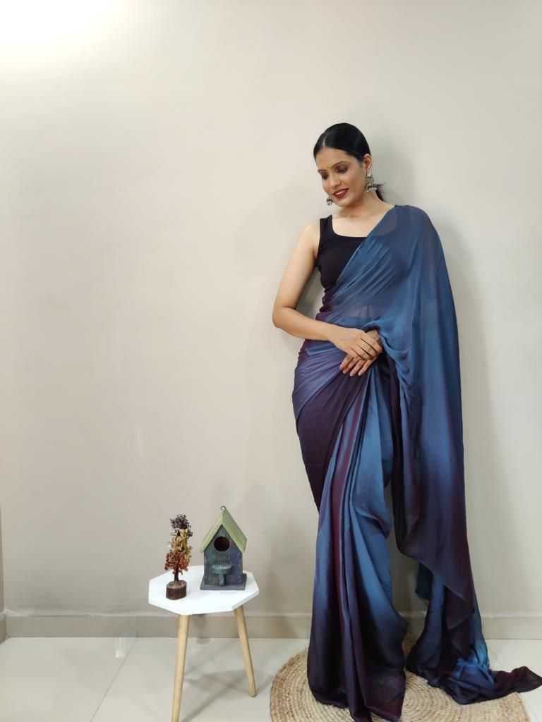 Nylon Designer Saree