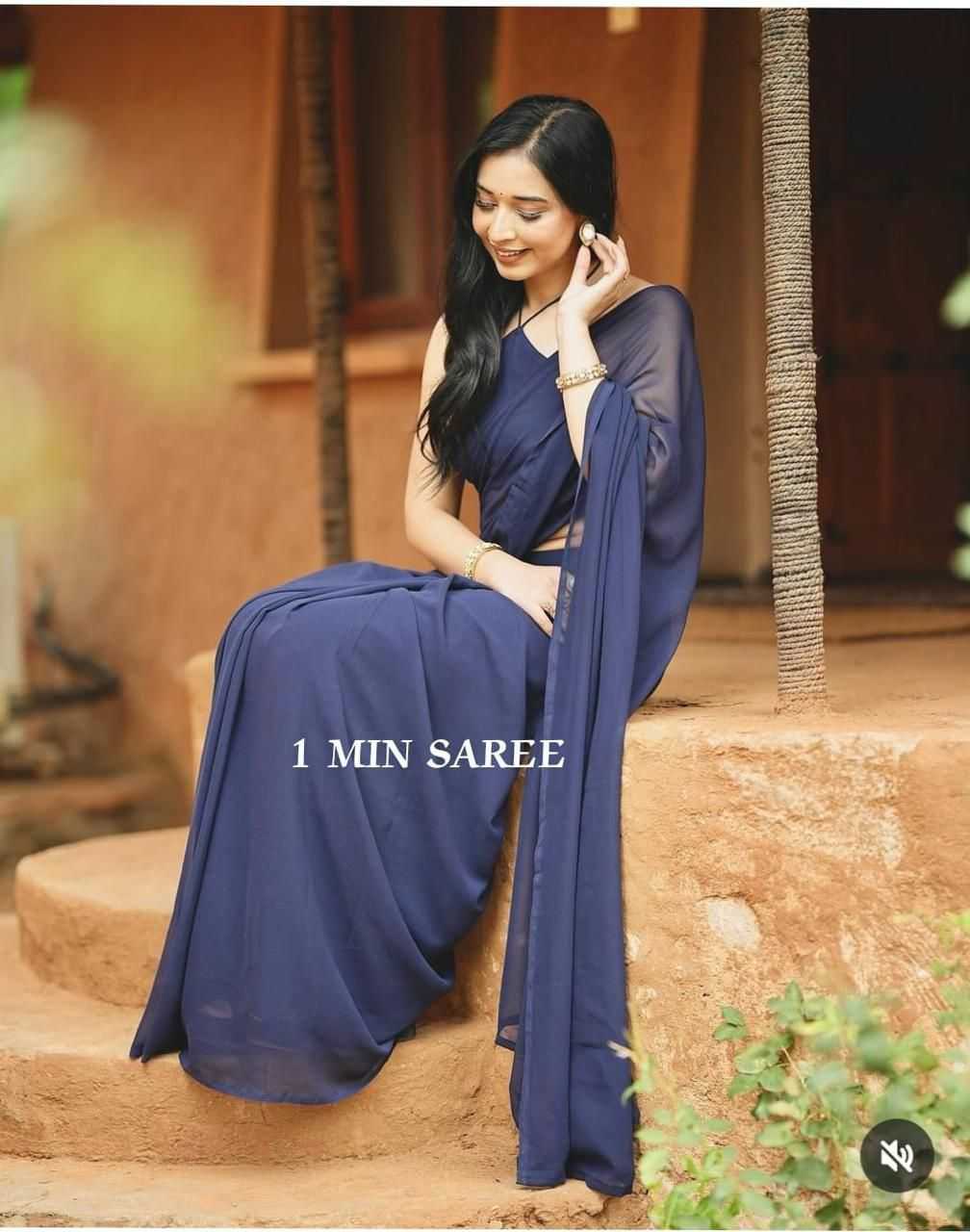Georgette Designer Saree