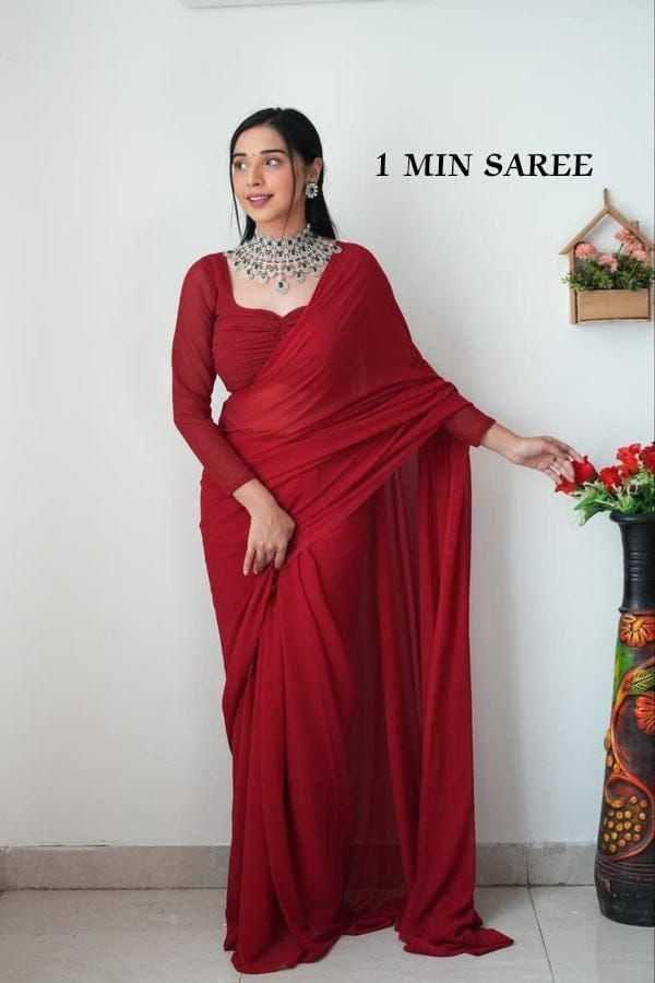 Georgette Designer Saree