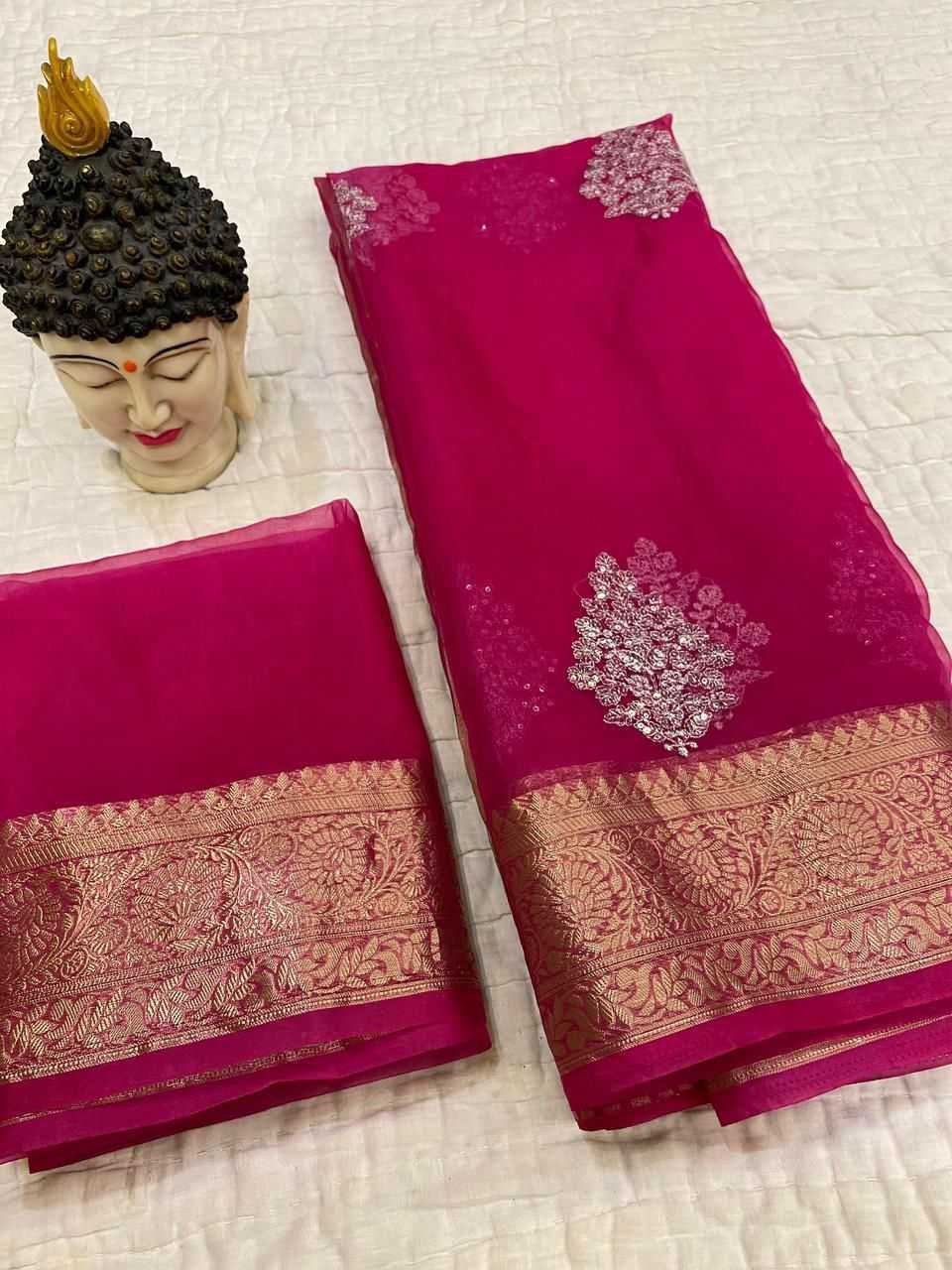 Jacquard Silk Sarees For Weddings