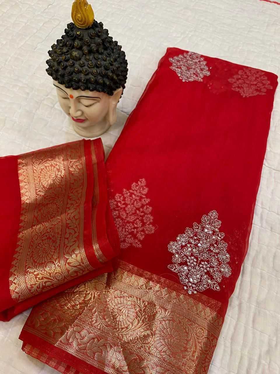 Jacquard Silk Sarees For Weddings