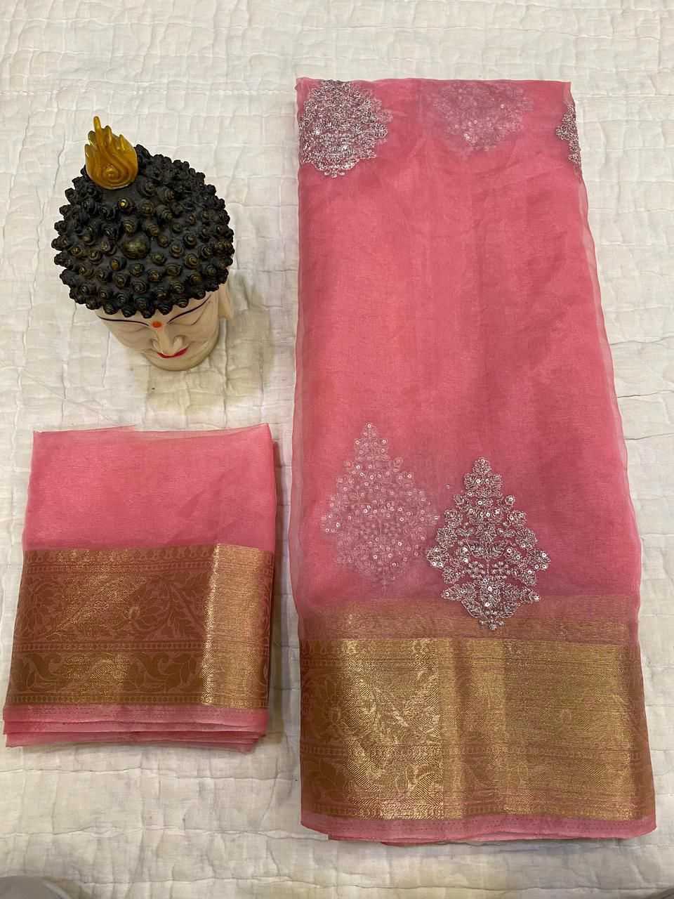 Jacquard Silk Sarees For Weddings