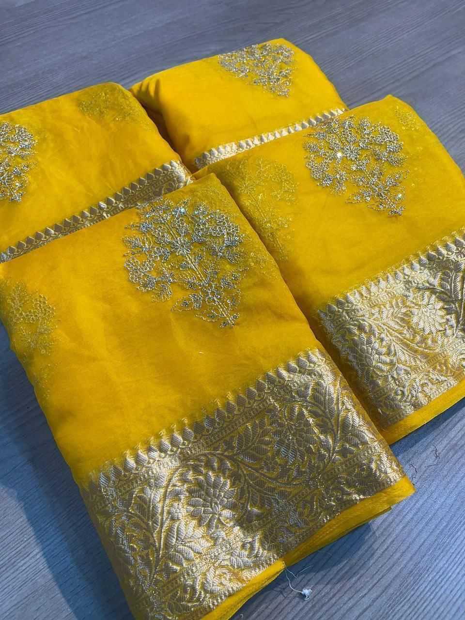 Jacquard Silk Sarees For Weddings
