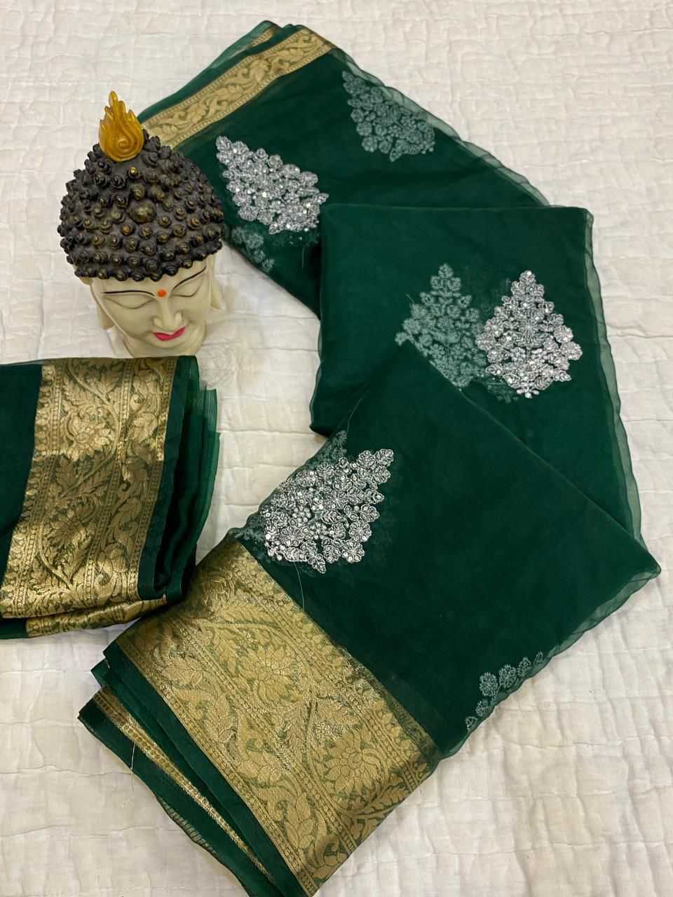 Jacquard Silk Sarees For Weddings