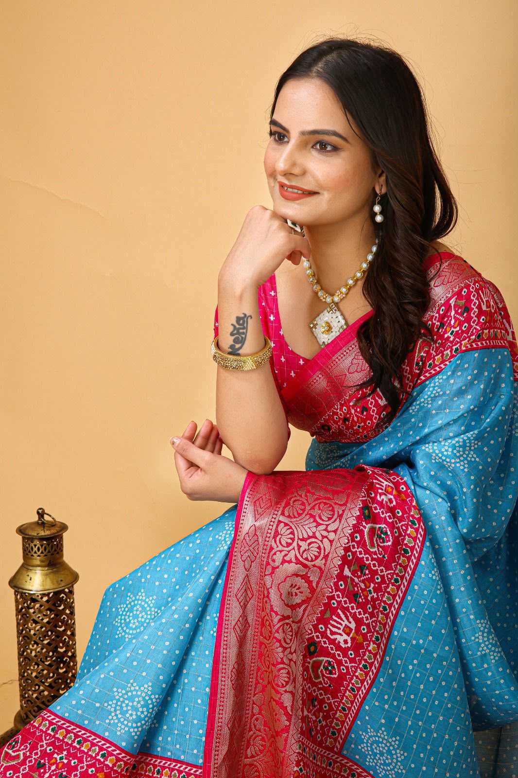 Kalamkari Saree