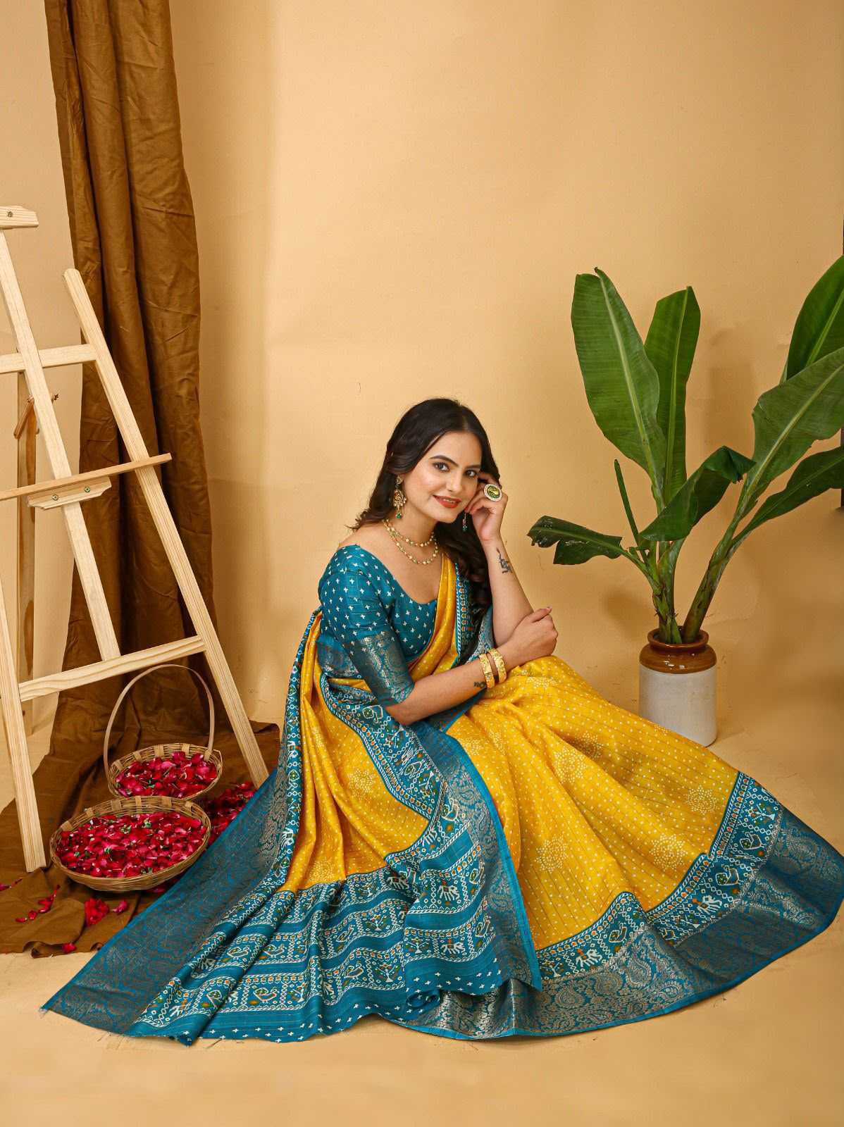 Kalamkari Saree