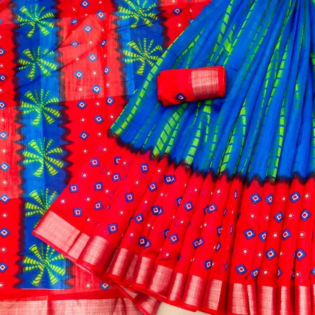 Cotton Fancy Saree
