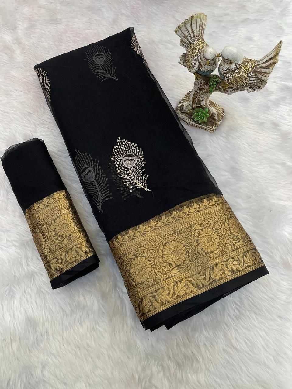 Jacquard Saree