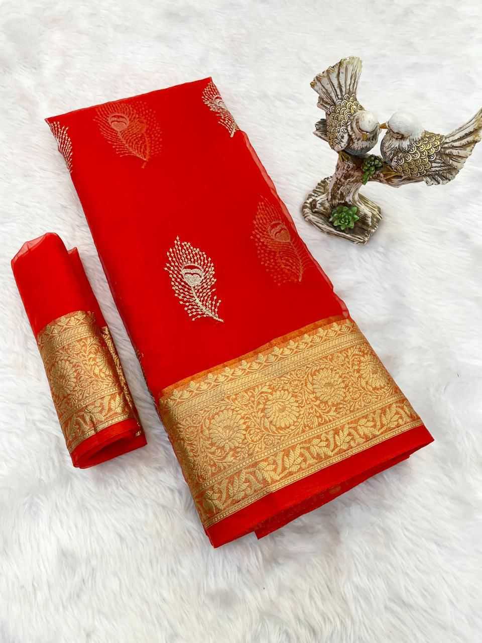Jacquard Saree