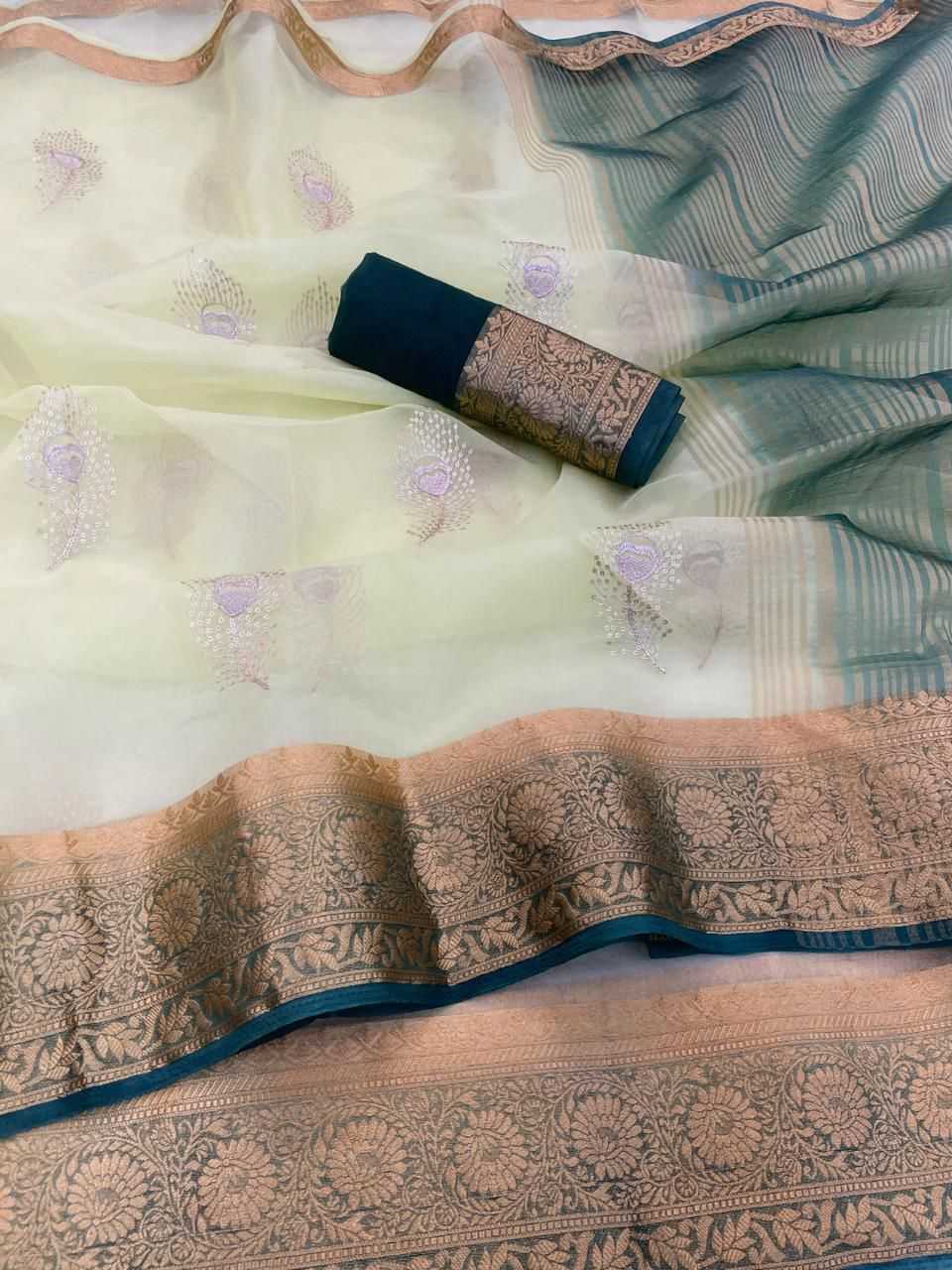 Jacquard Saree