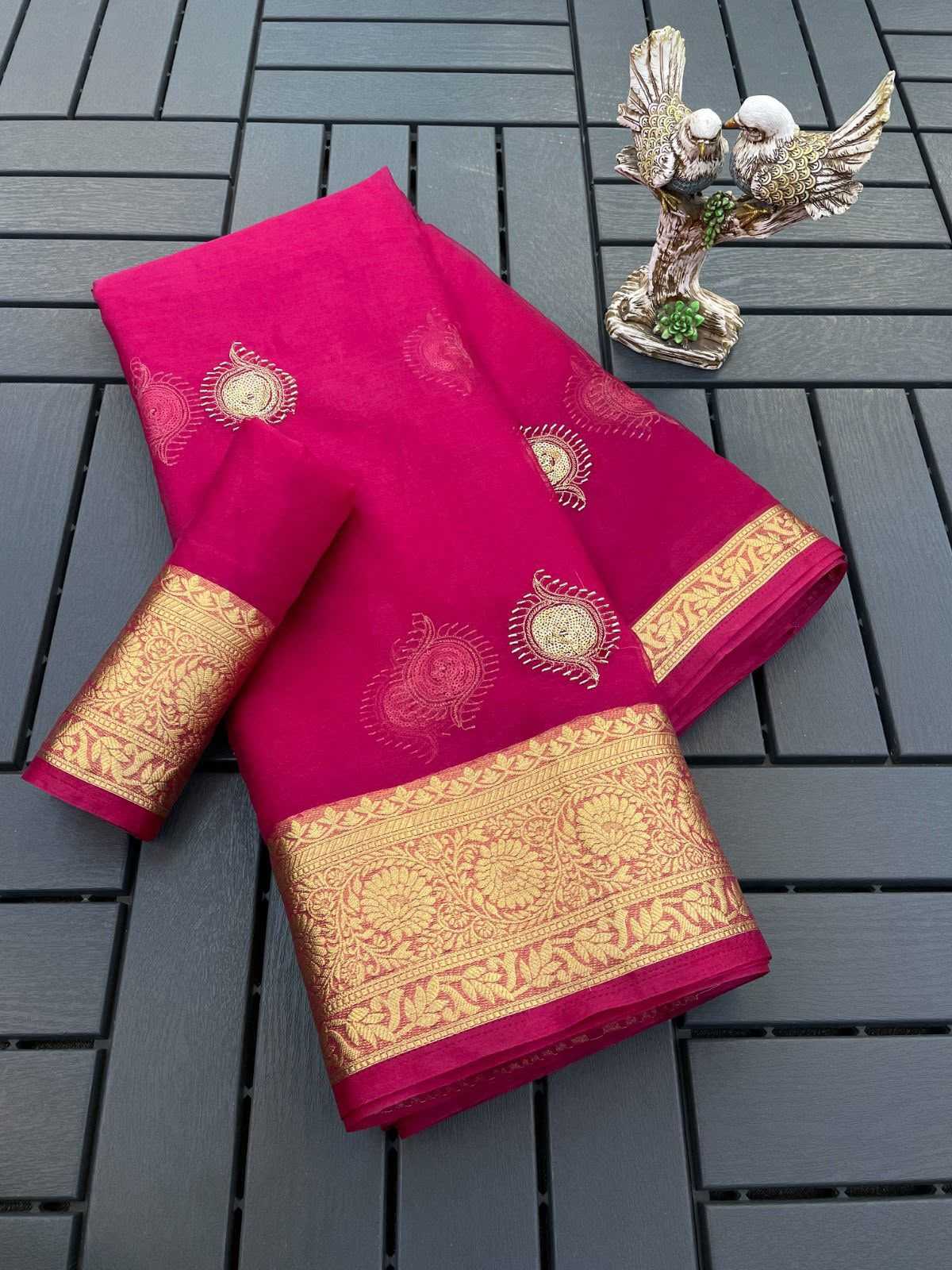 Jacquard Ready To Wear Saree