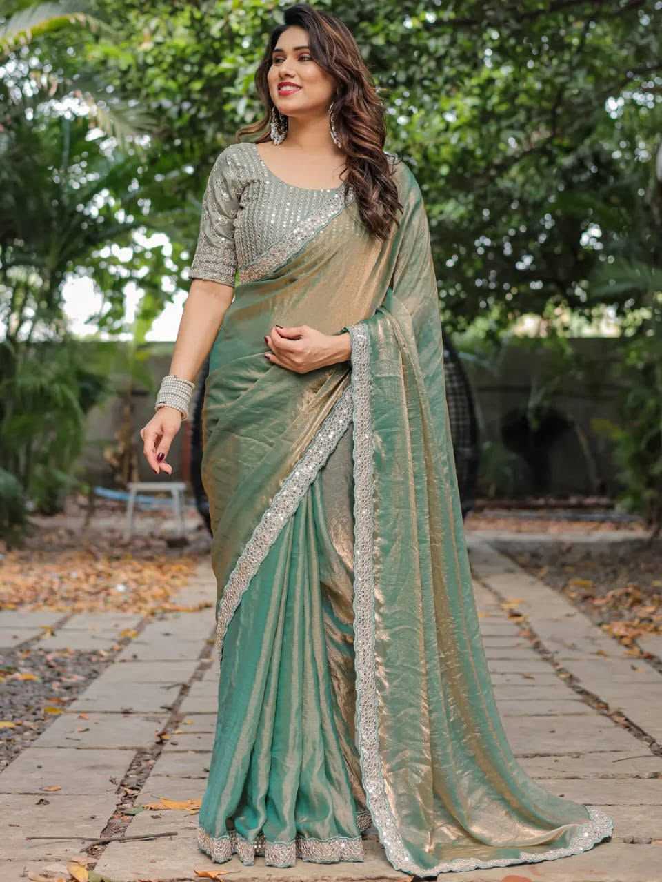 Chiffon Designer Saree