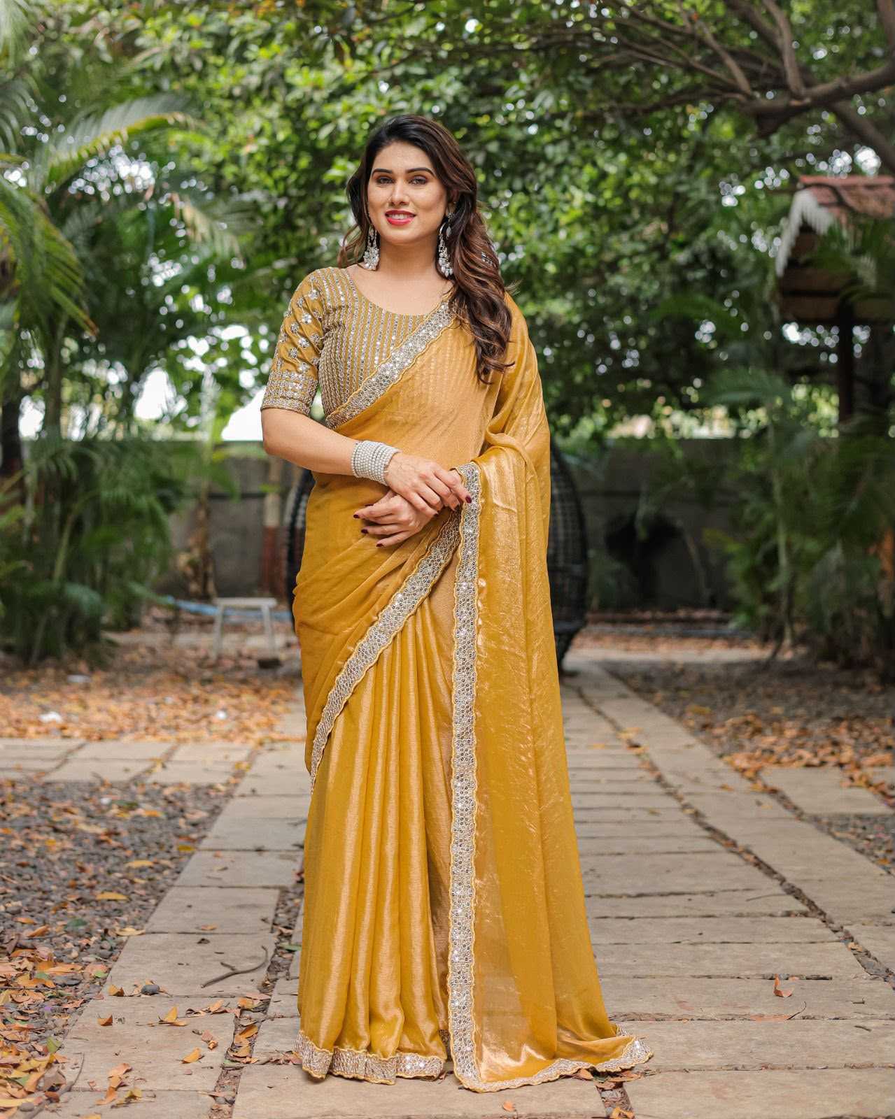Chiffon Designer Saree