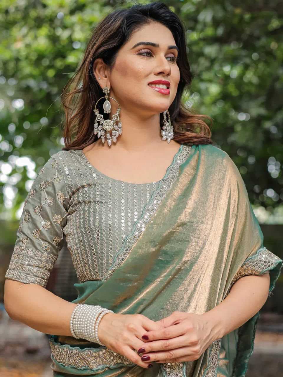 Chiffon Designer Saree