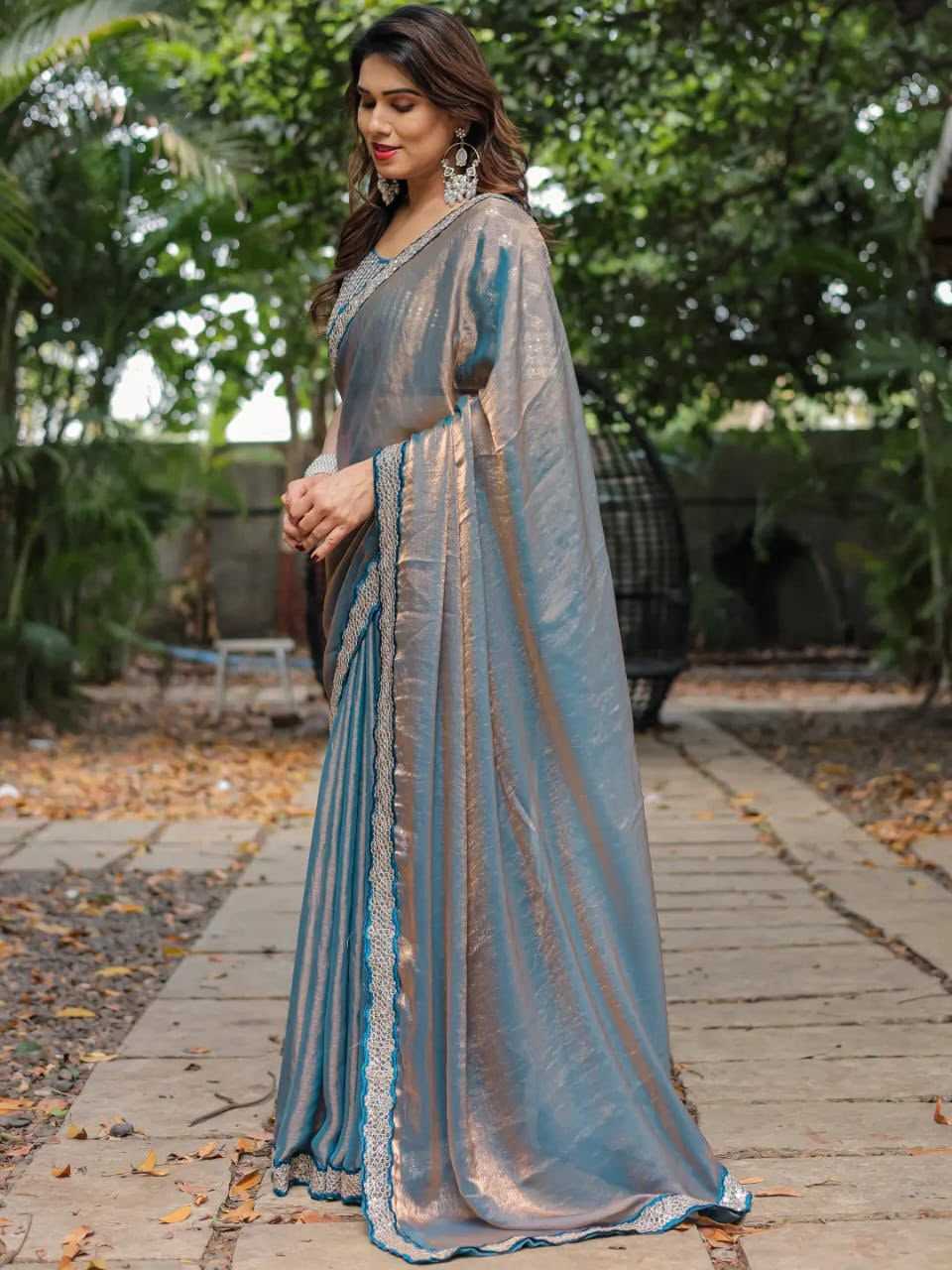 Chiffon Designer Saree