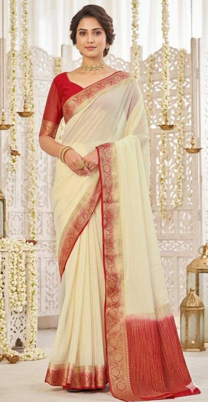Nylon Designer Saree