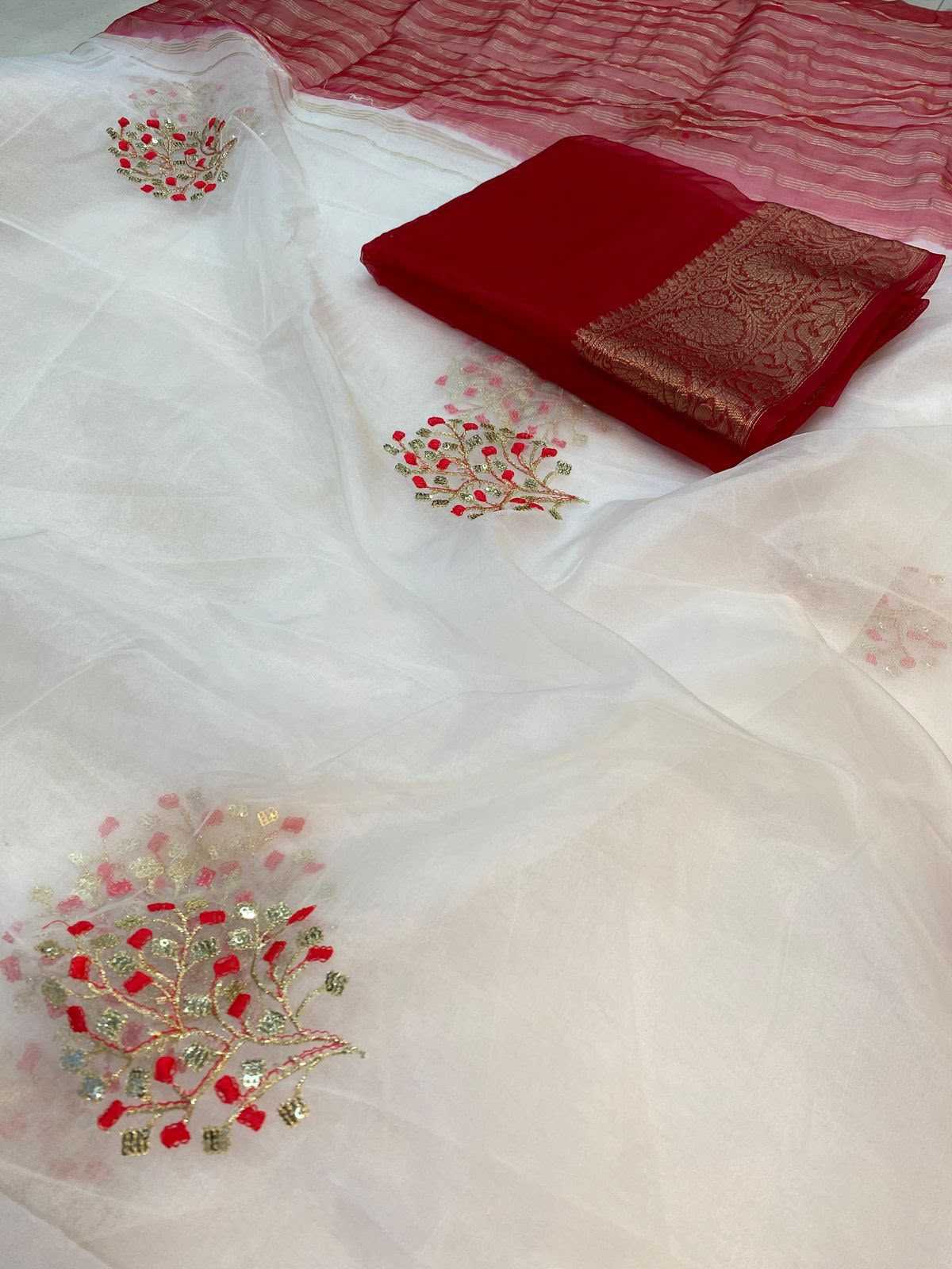 Organza Designer Saree