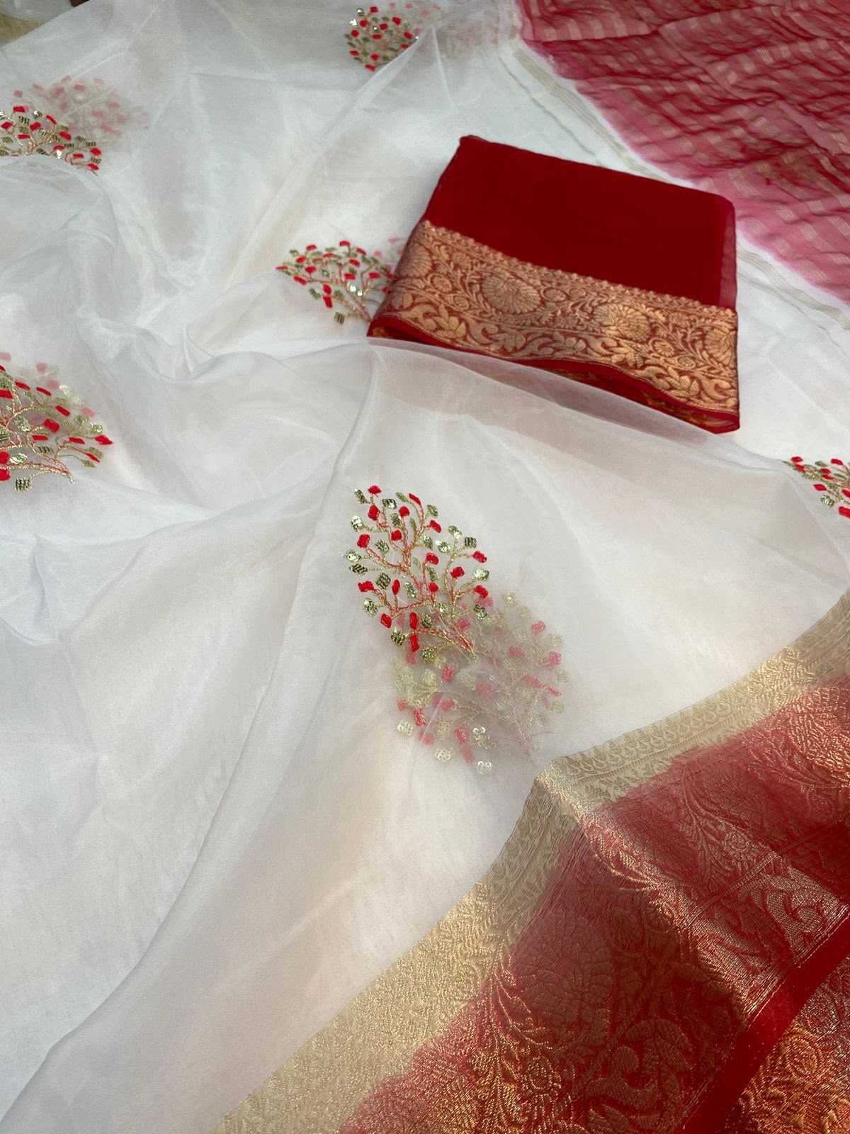 Organza Designer Saree