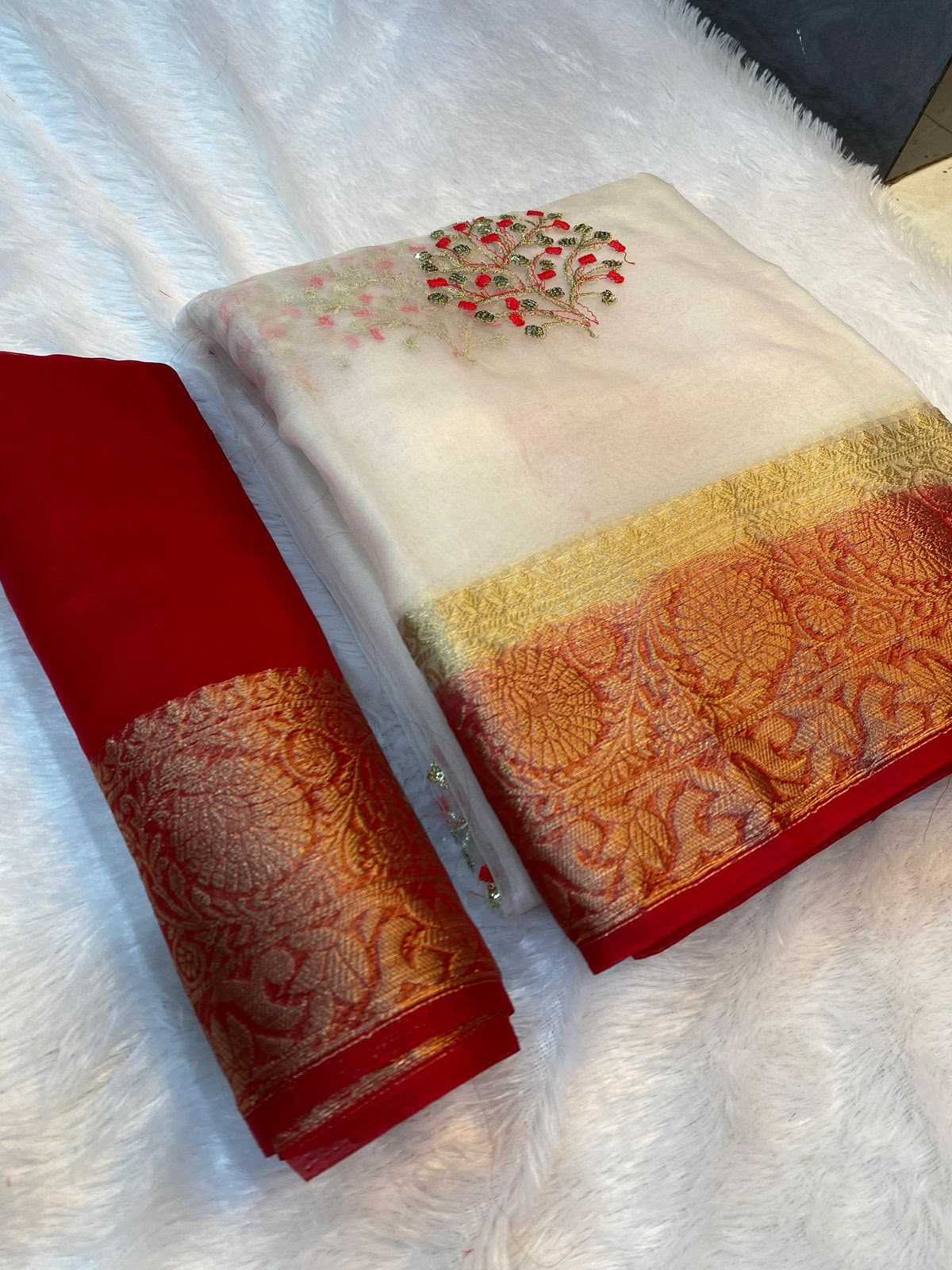 Organza Designer Saree