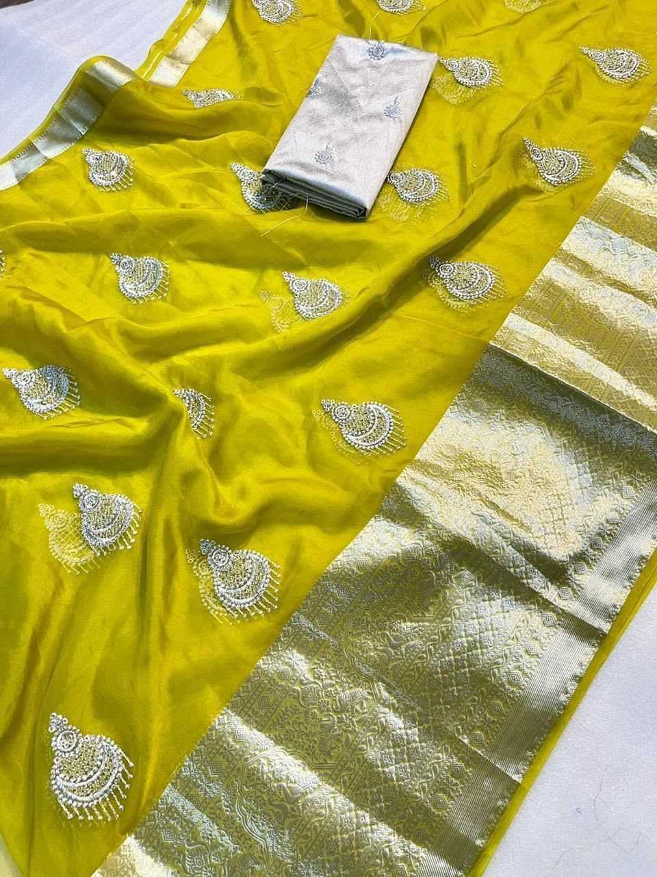 Avantika Jacquard Sequence Saree