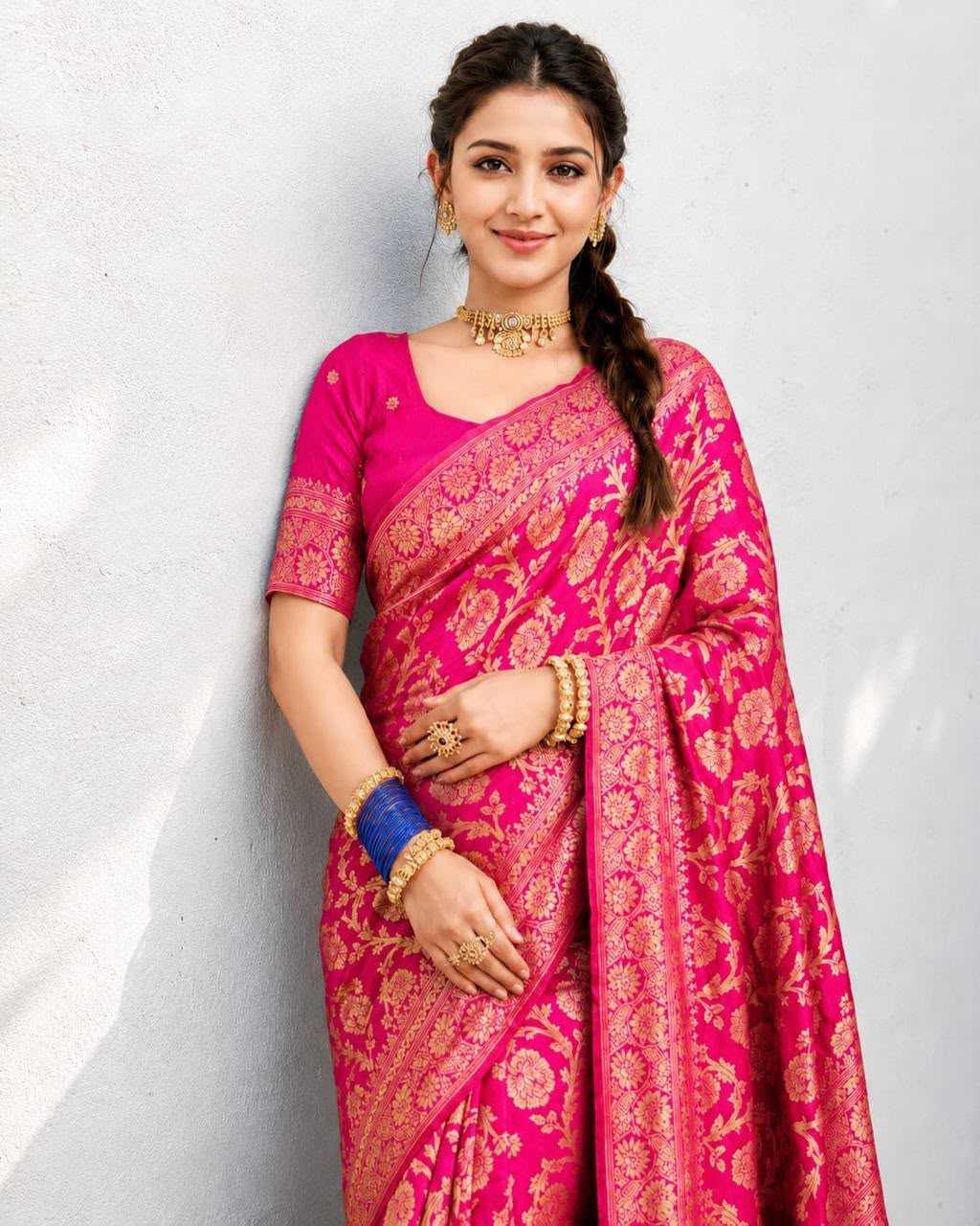 Lichi Silk Soft Saree
