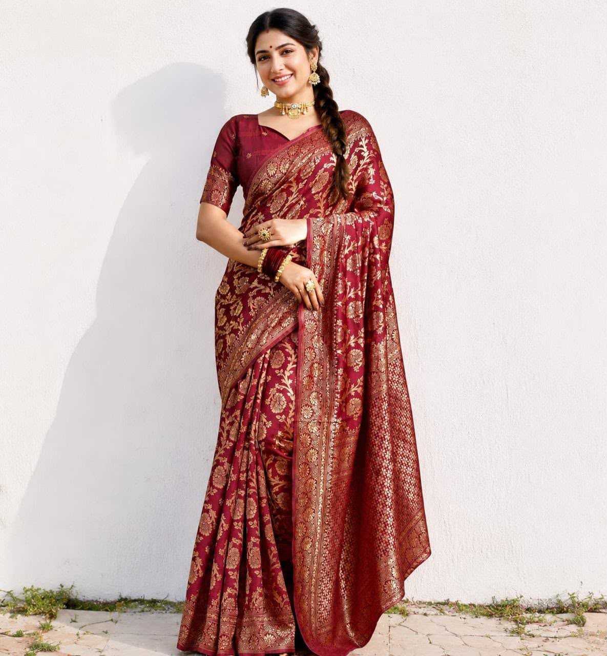 Lichi Silk Soft Saree