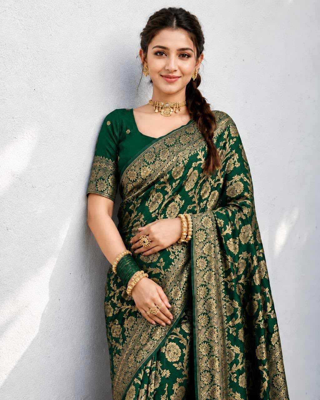 Lichi Silk Soft Saree