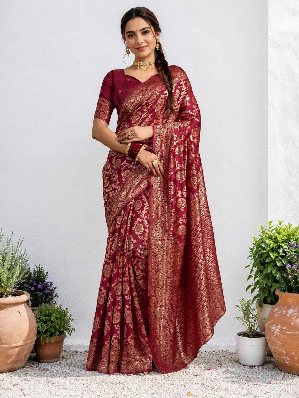 Lichi Silk Soft Saree