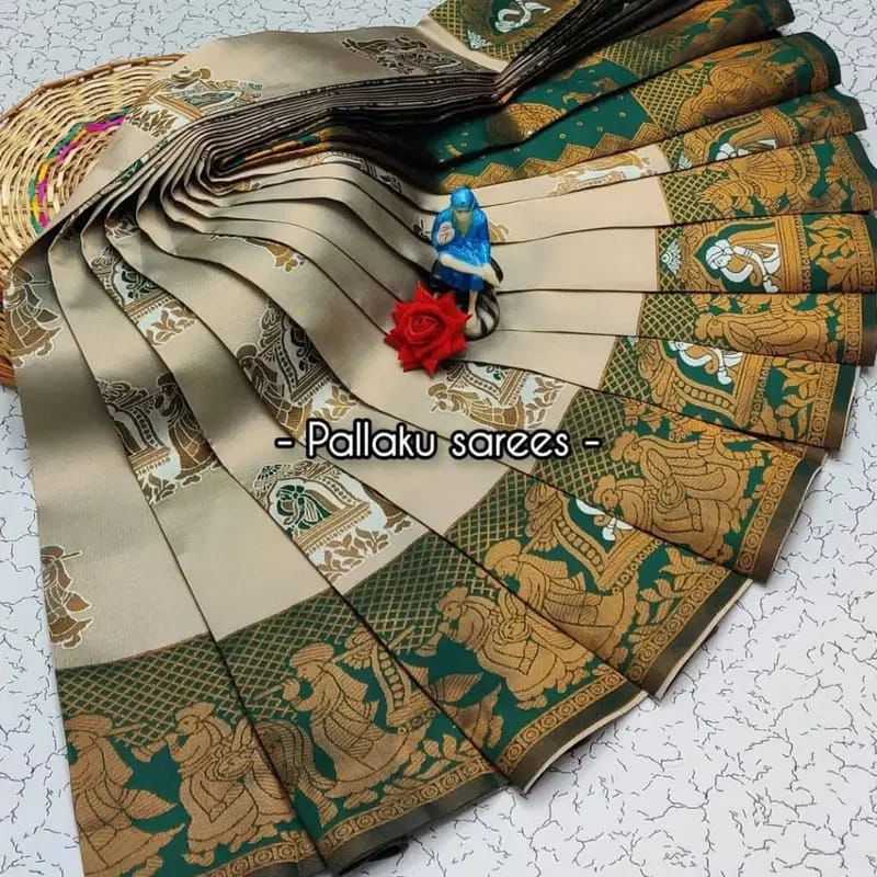 Zari Border Saree