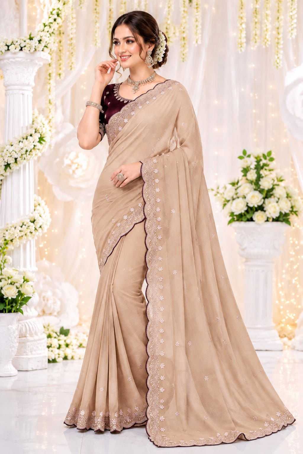 Georgette Designer Saree