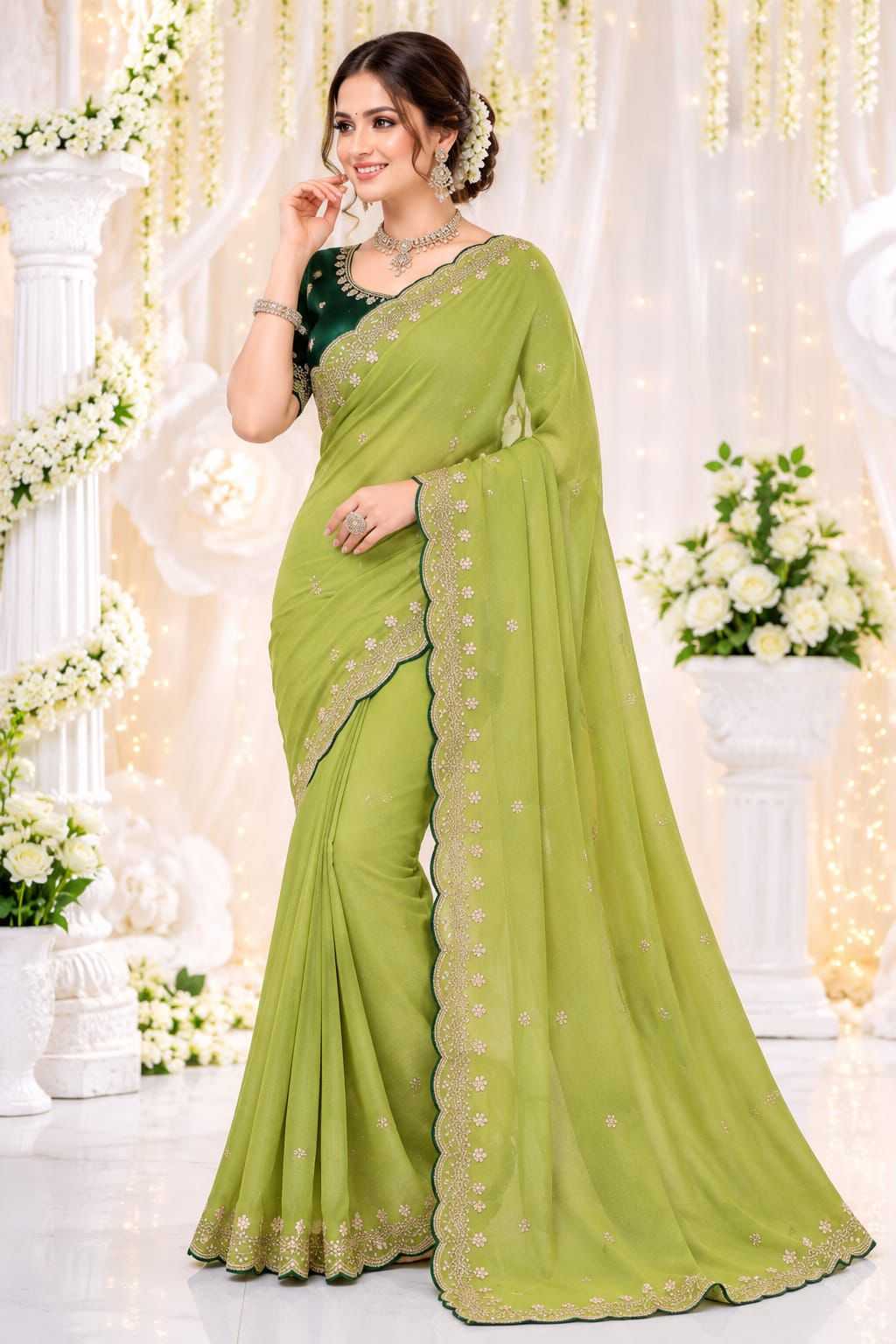 Georgette Designer Saree