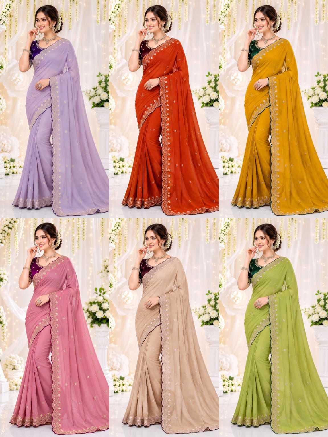 Georgette Designer Saree