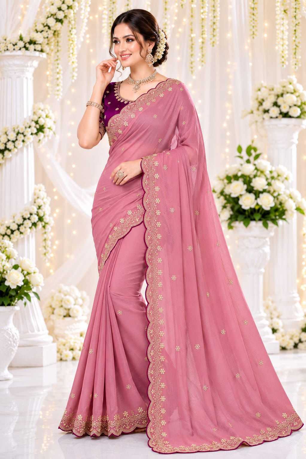 Georgette Designer Saree