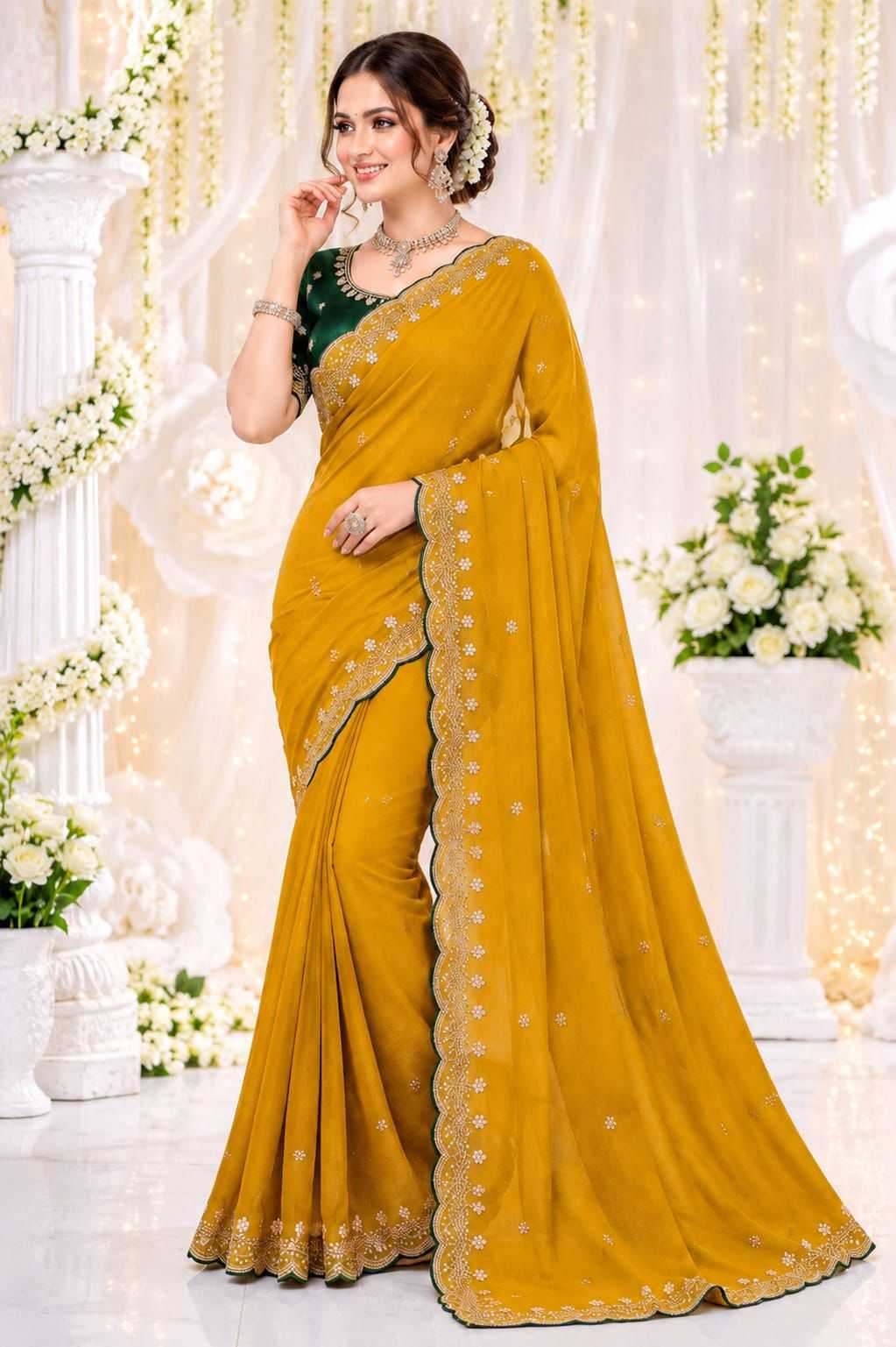 Georgette Designer Saree