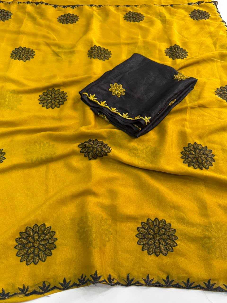 Georgette Designer Saree