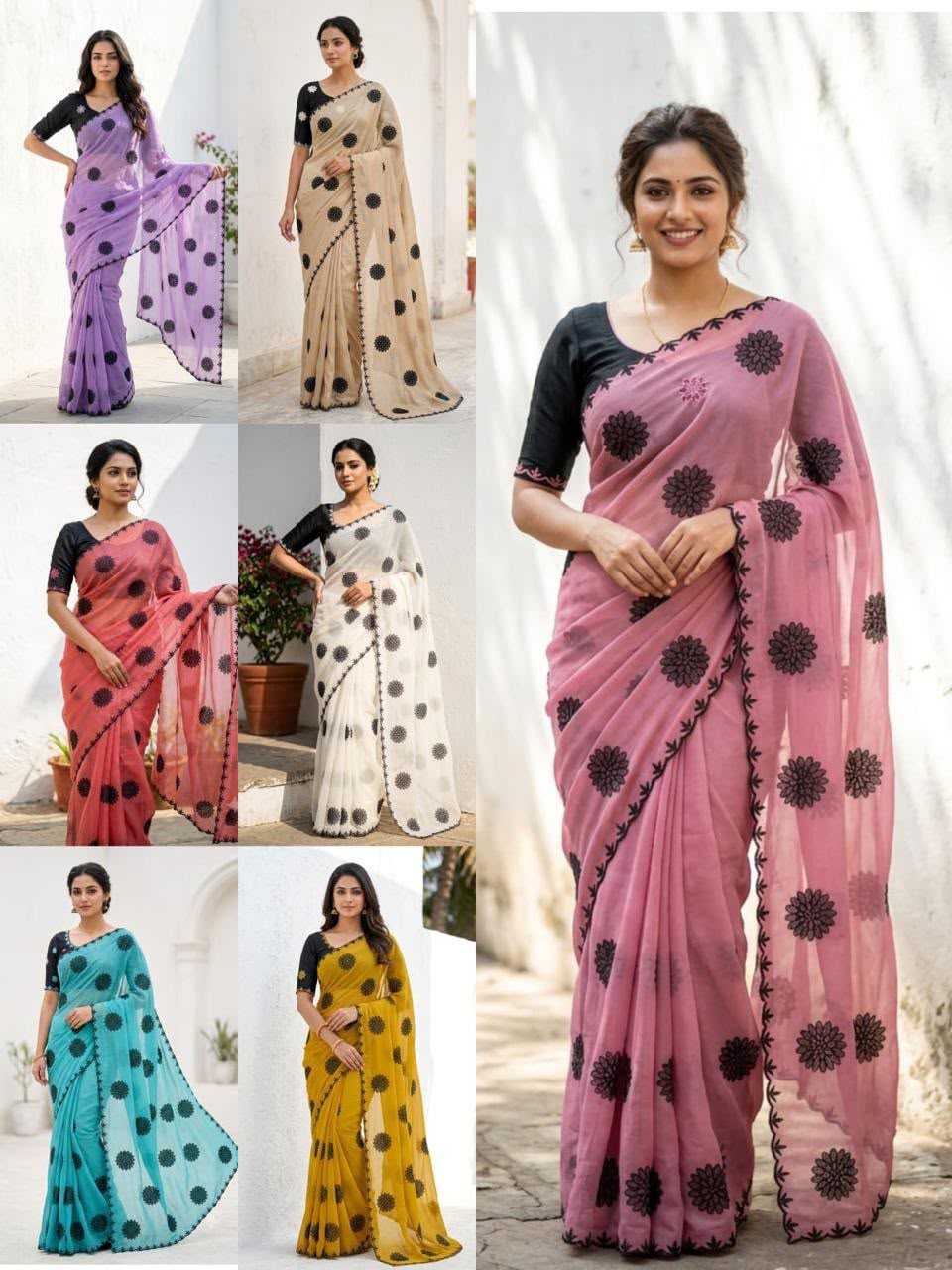 Georgette Designer Saree