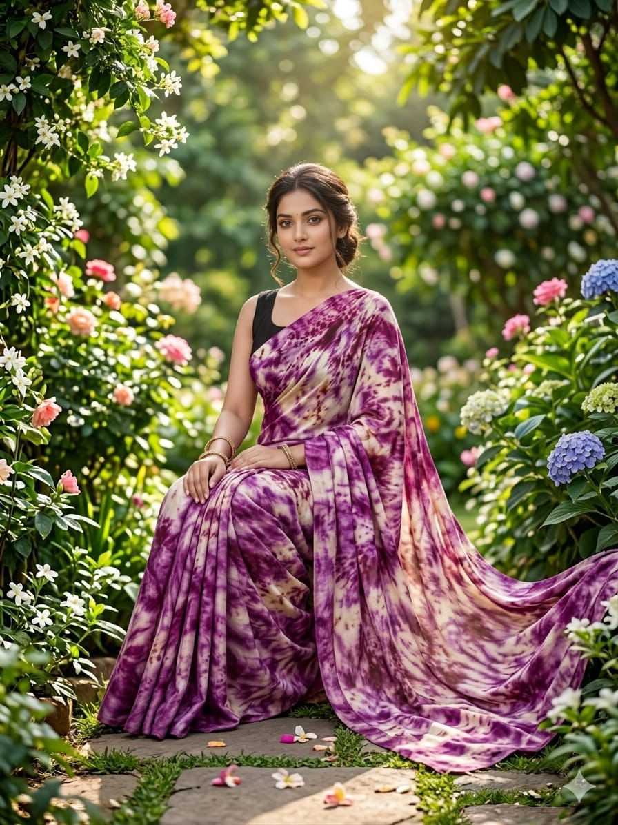 Chinon Designer Saree
