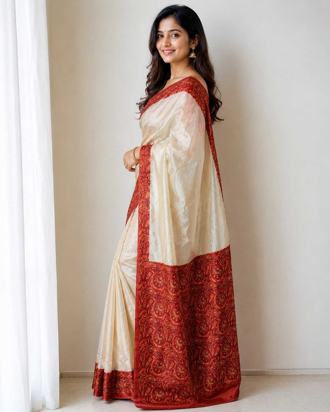 Chinon Designer Saree