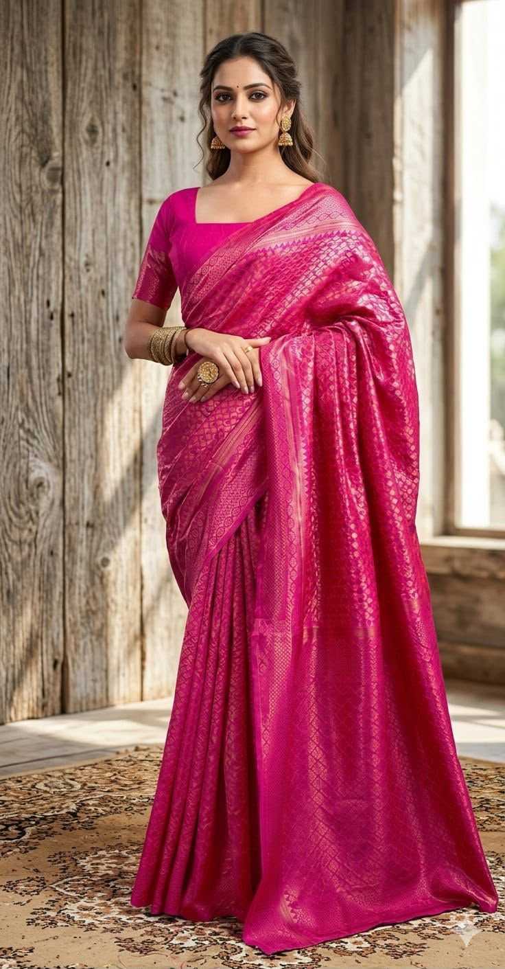 Jacquard Saree