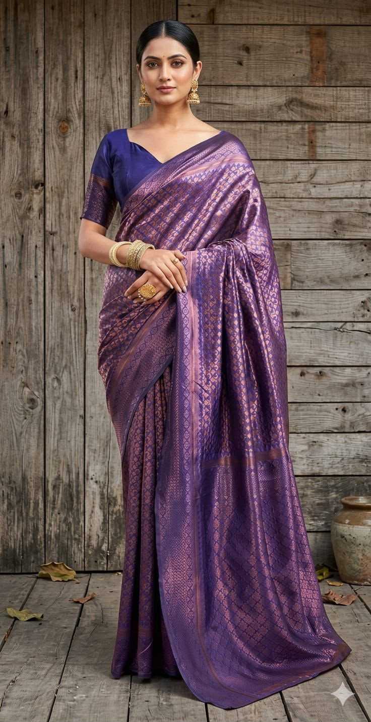 Jacquard Saree